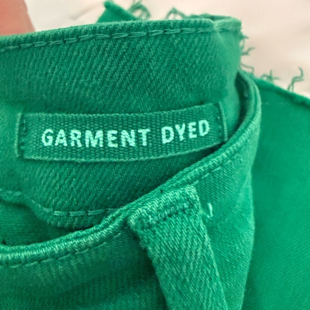 Judy Blue Vibrant Green Ankle Jeans - Picture 5 of 6